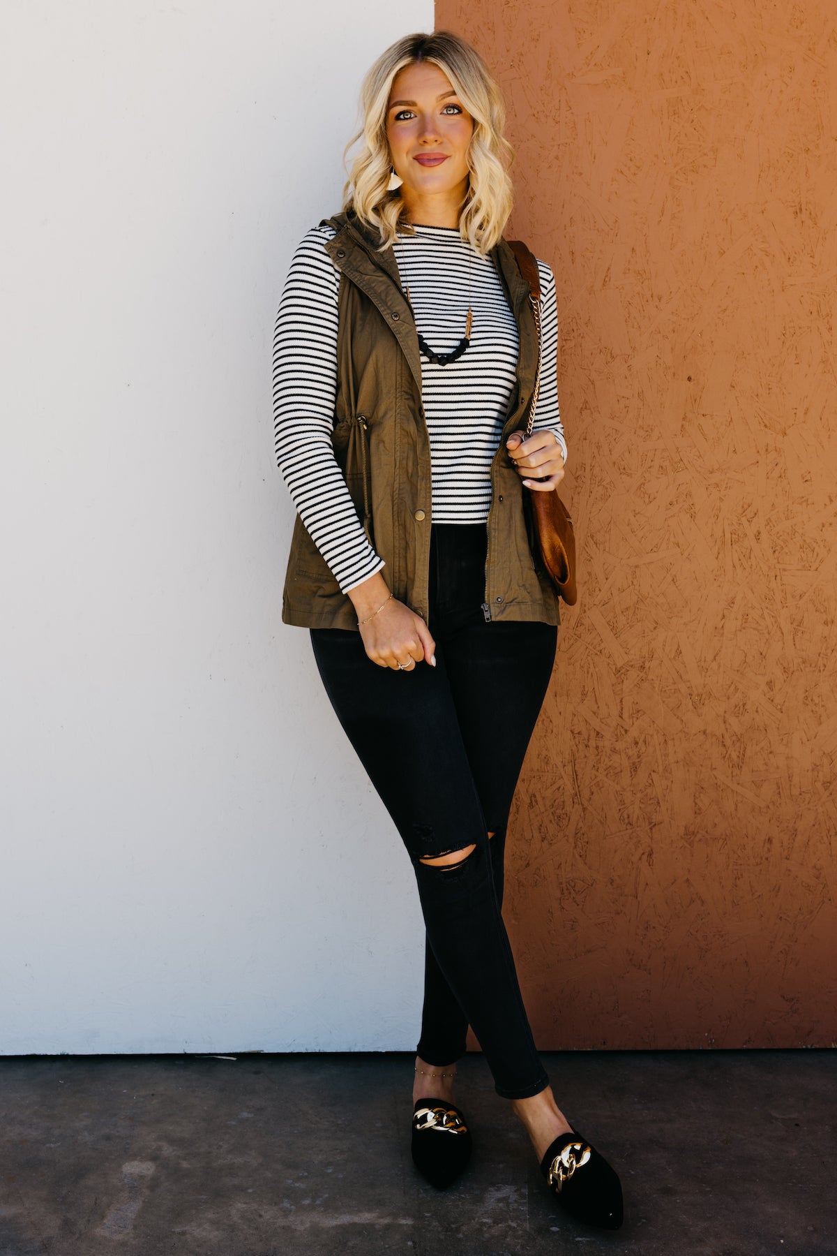 The Marla Sleeveless Utility Jacket  - FINAL SALE