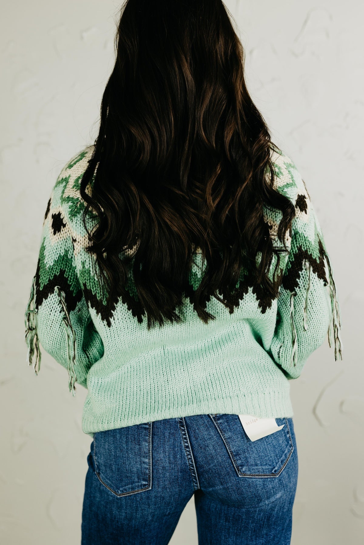 The Parker Nordic Fringe Sweater