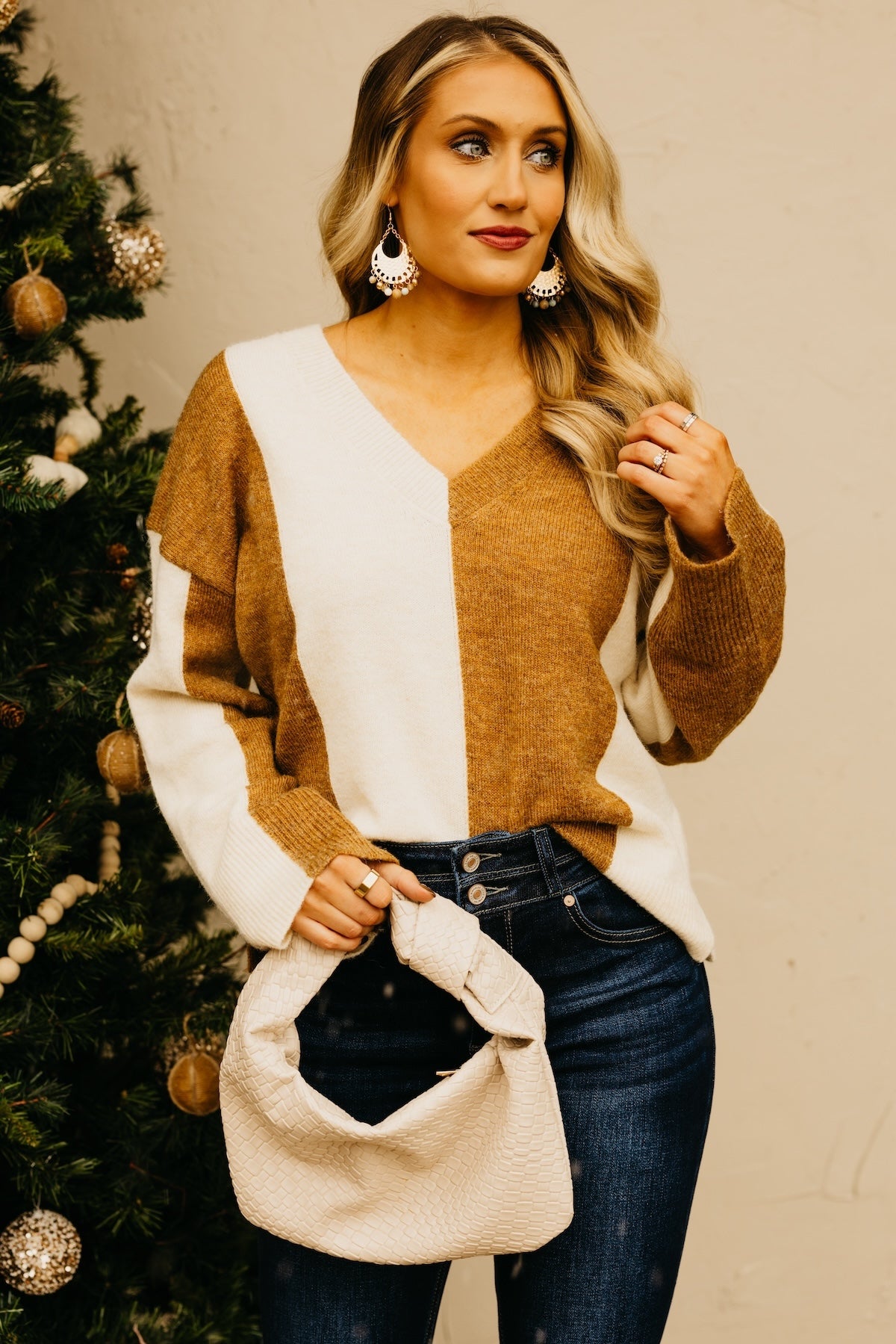 The Gloria Striped Jacquard Sweater