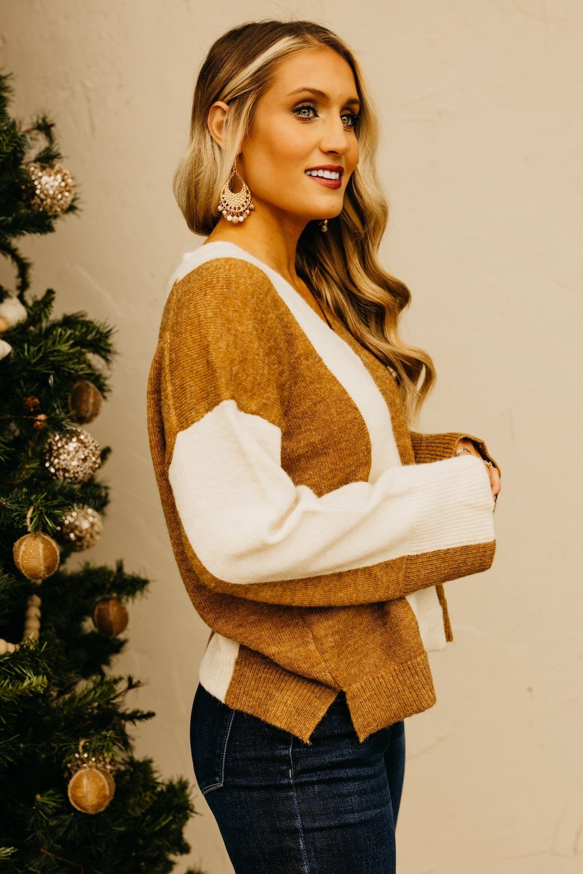 The Gloria Striped Jacquard Sweater