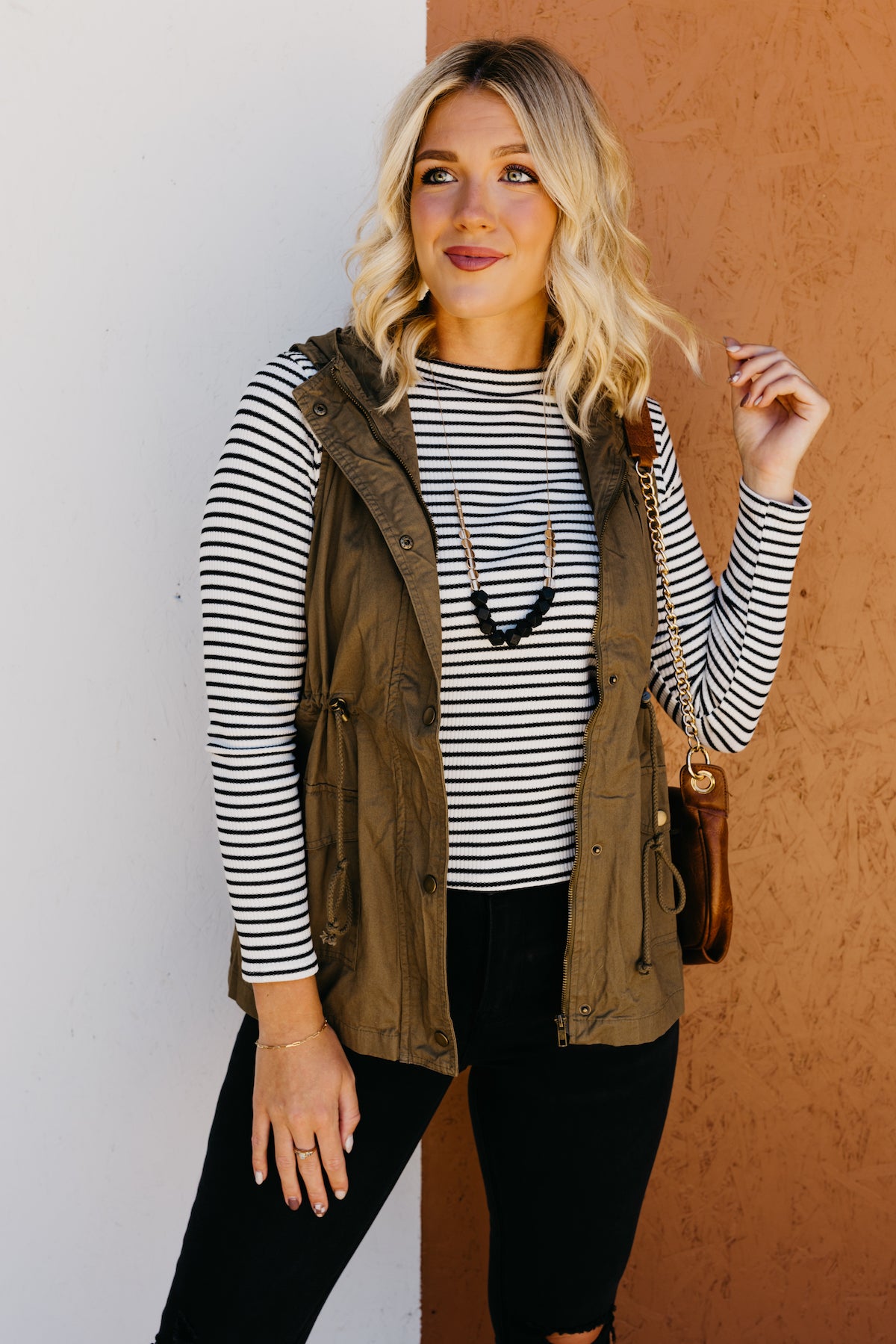 The Marla Sleeveless Utility Jacket  - FINAL SALE