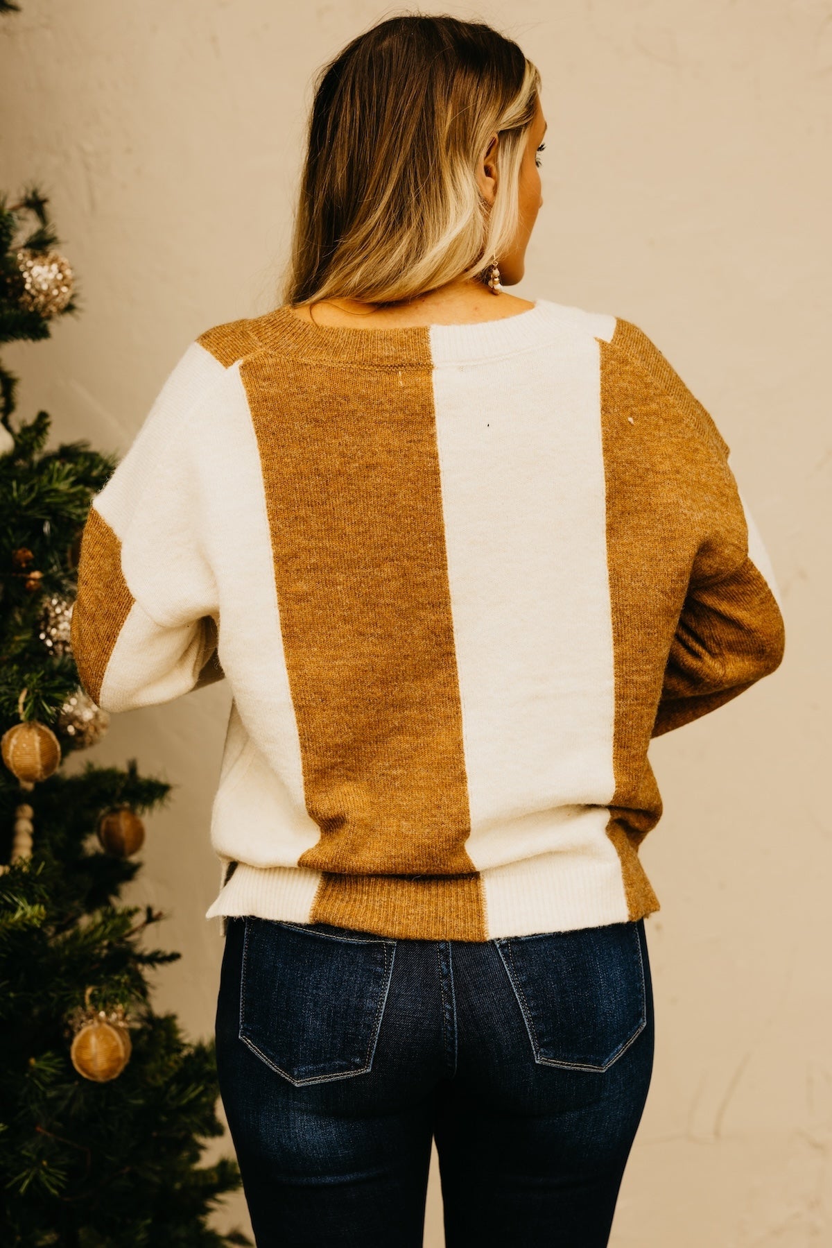 The Gloria Striped Jacquard Sweater