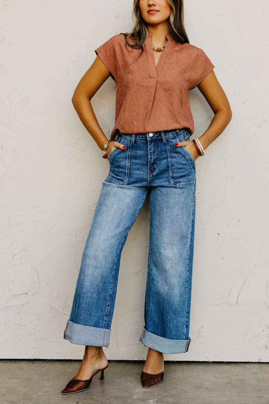 Kan Can Denim | High Rise 90's Wide Leg Denim