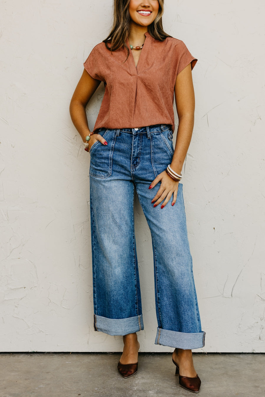 Kan Can Denim | High Rise 90's Wide Leg Denim