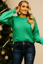 The Astrid Ruffle Sleeve Crepon Top