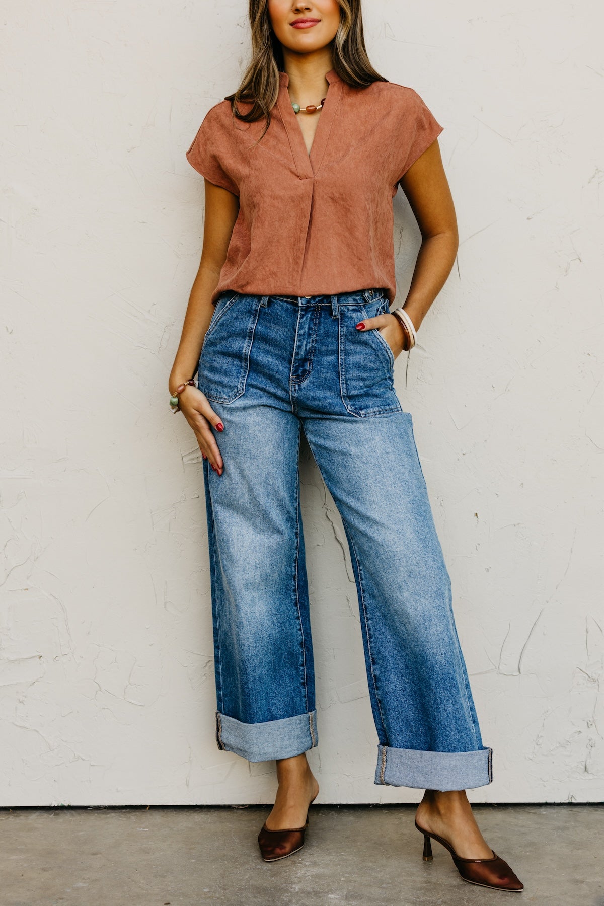 Kan Can Denim | High Rise 90's Wide Leg Denim