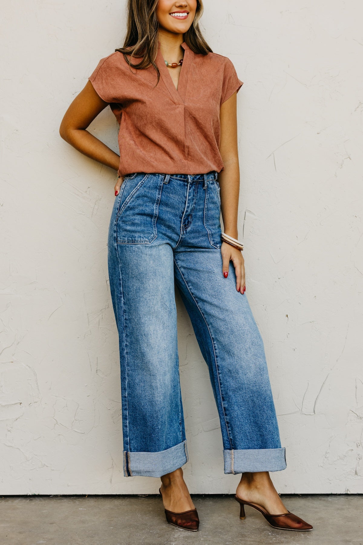 Kan Can Denim | High Rise 90's Wide Leg Denim