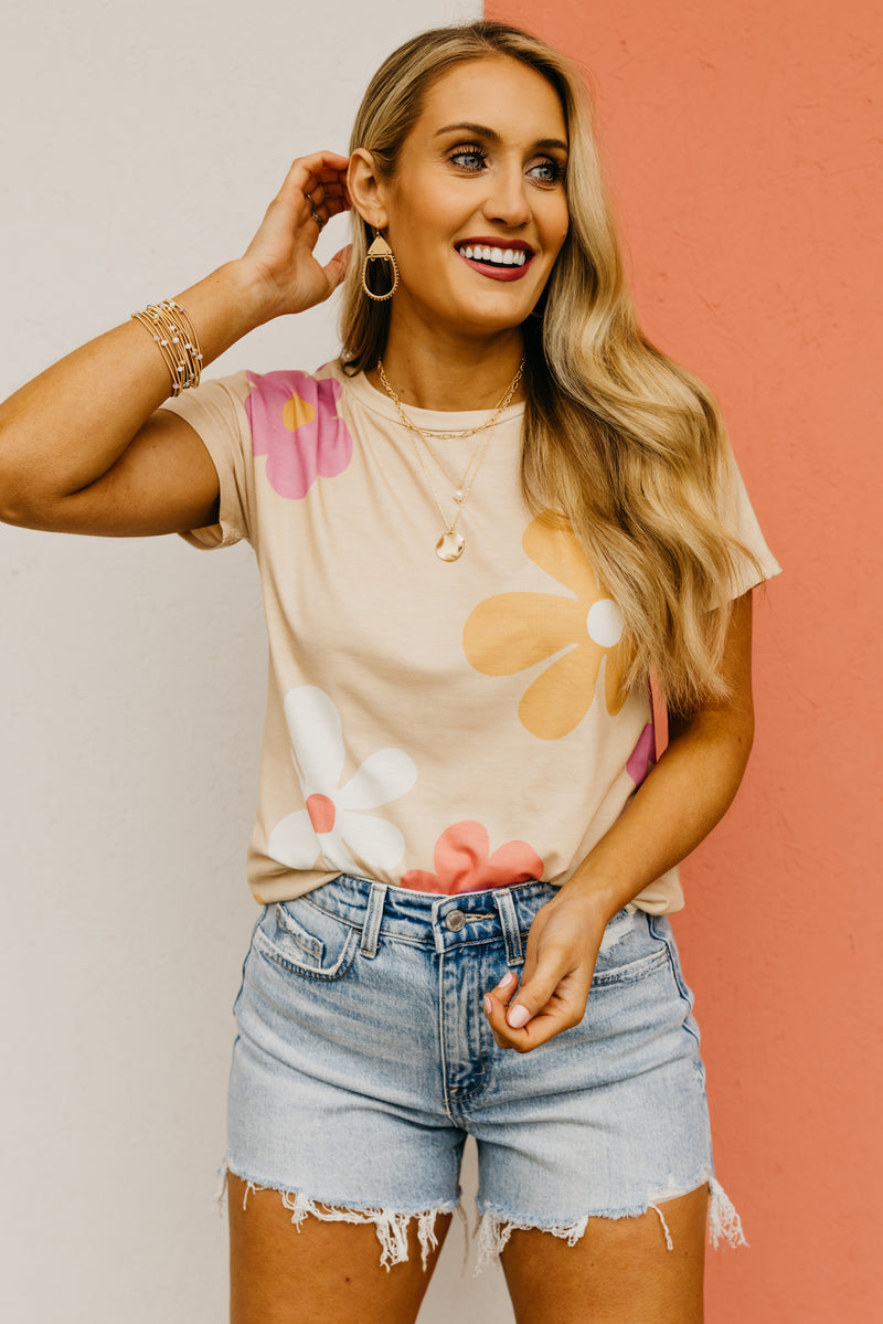 The Astrid Ruffle Sleeve Crepon Top