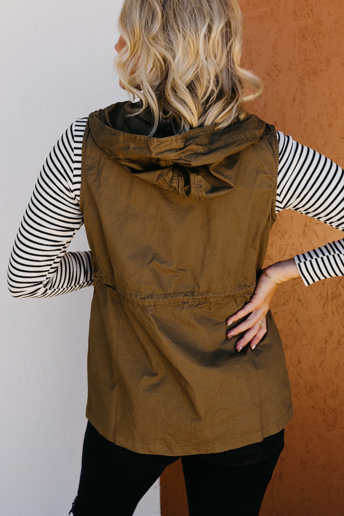 The Marla Sleeveless Utility Jacket  - FINAL SALE