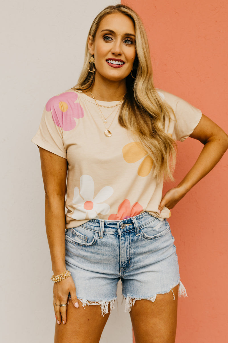 The Astrid Ruffle Sleeve Crepon Top