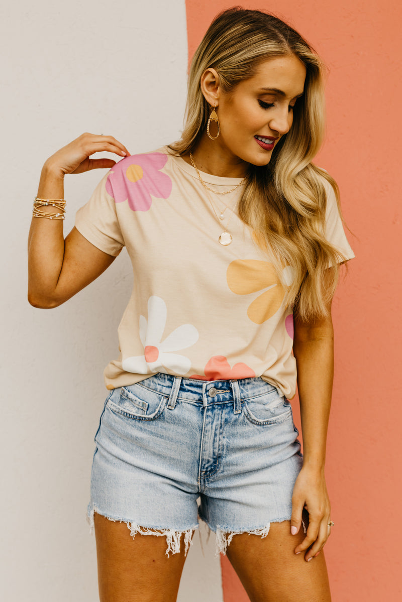The Astrid Ruffle Sleeve Crepon Top