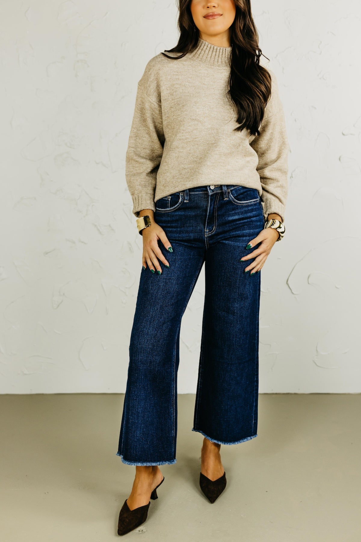 Bridge by Gly by Vervet Denim | High Rise Wide Leg Denim