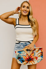 The Astrid Ruffle Sleeve Crepon Top