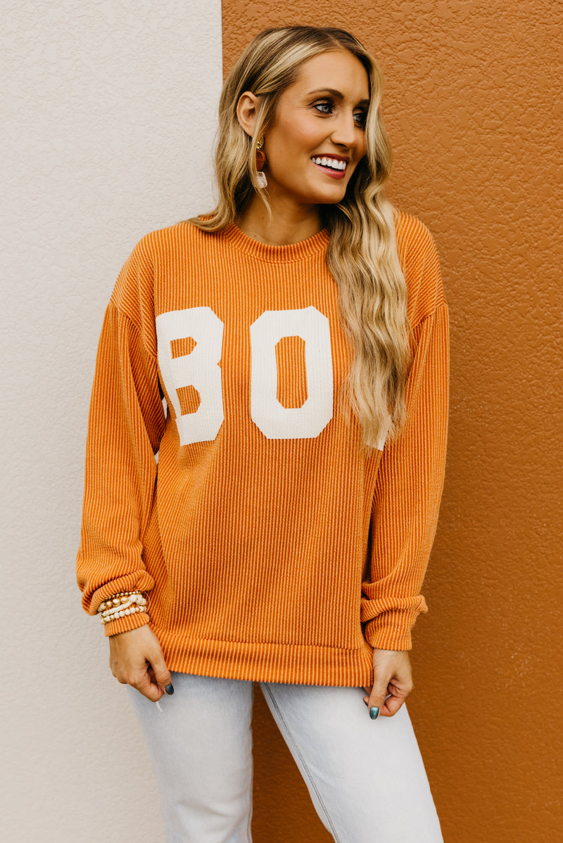 The Boo Ribbed Knit Top