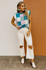 The Kinsley Checkered Sweater