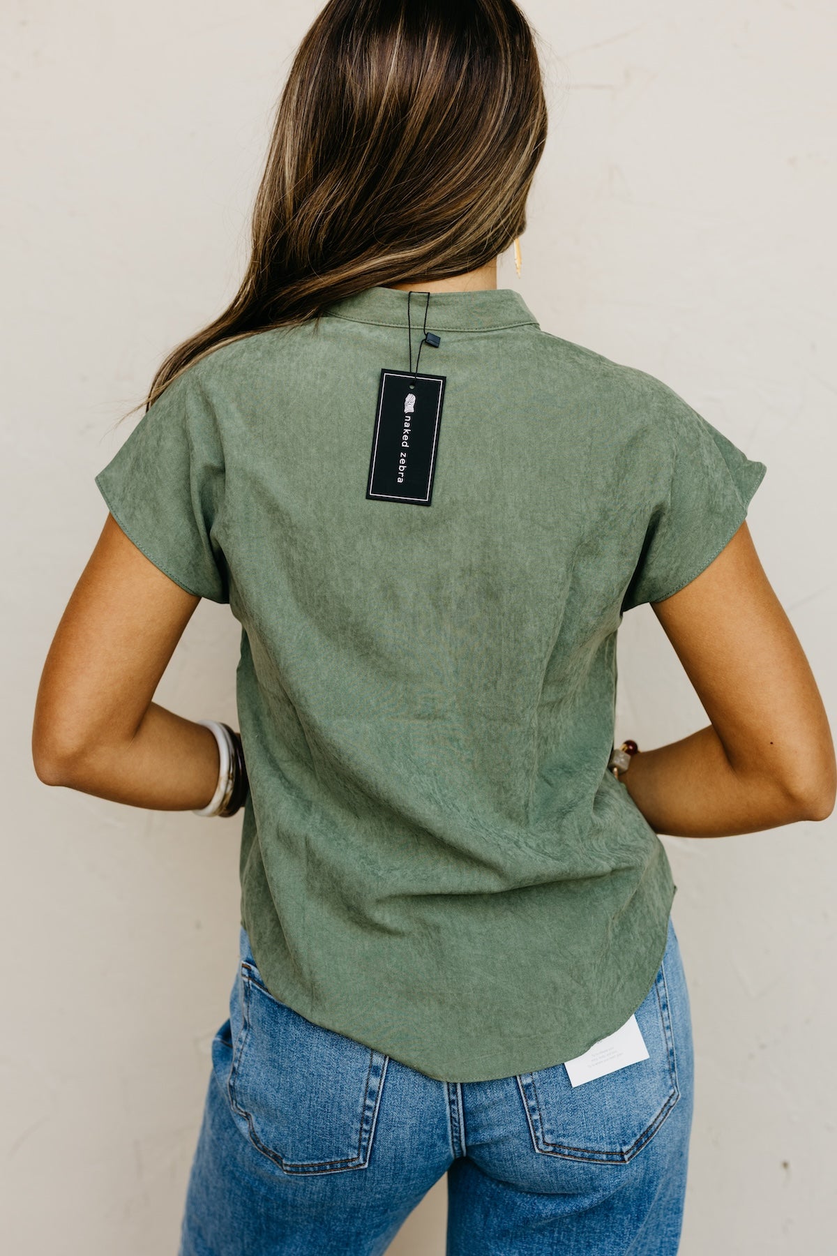 The Mandi Drop Shoulder Blouse