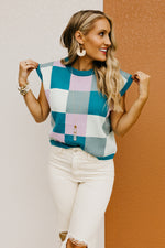 The Kinsley Checkered Sweater