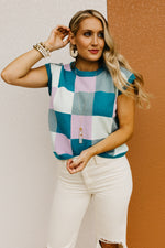 The Kinsley Checkered Sweater