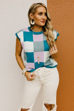 The Kinsley Checkered Sweater
