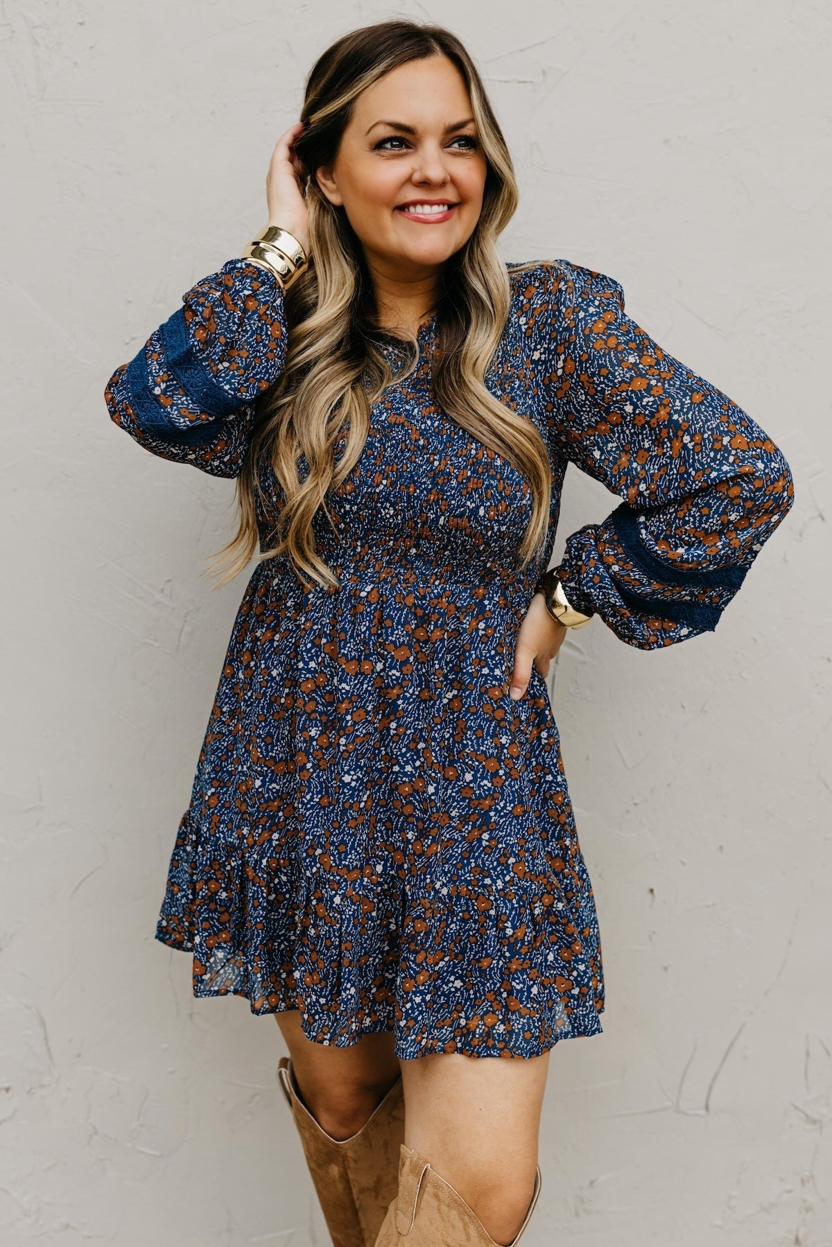 The Jonah Smocked Mini Dress