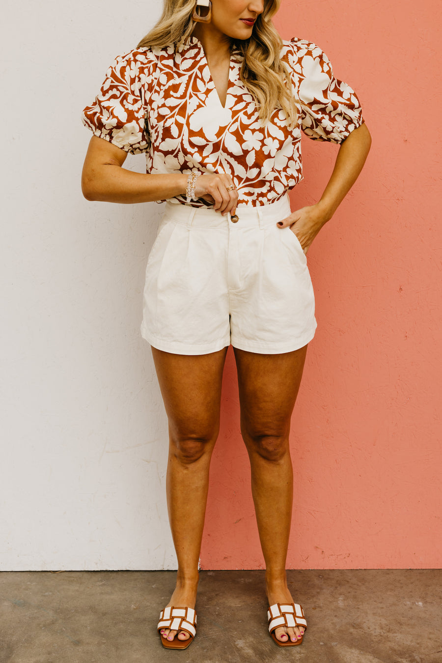 The Israel Pleated Shorts