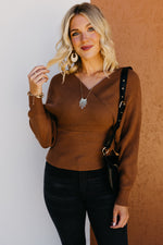 The Castiel Cross Wrap Sweater