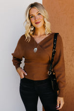 The Castiel Cross Wrap Sweater