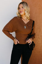 The Castiel Cross Wrap Sweater