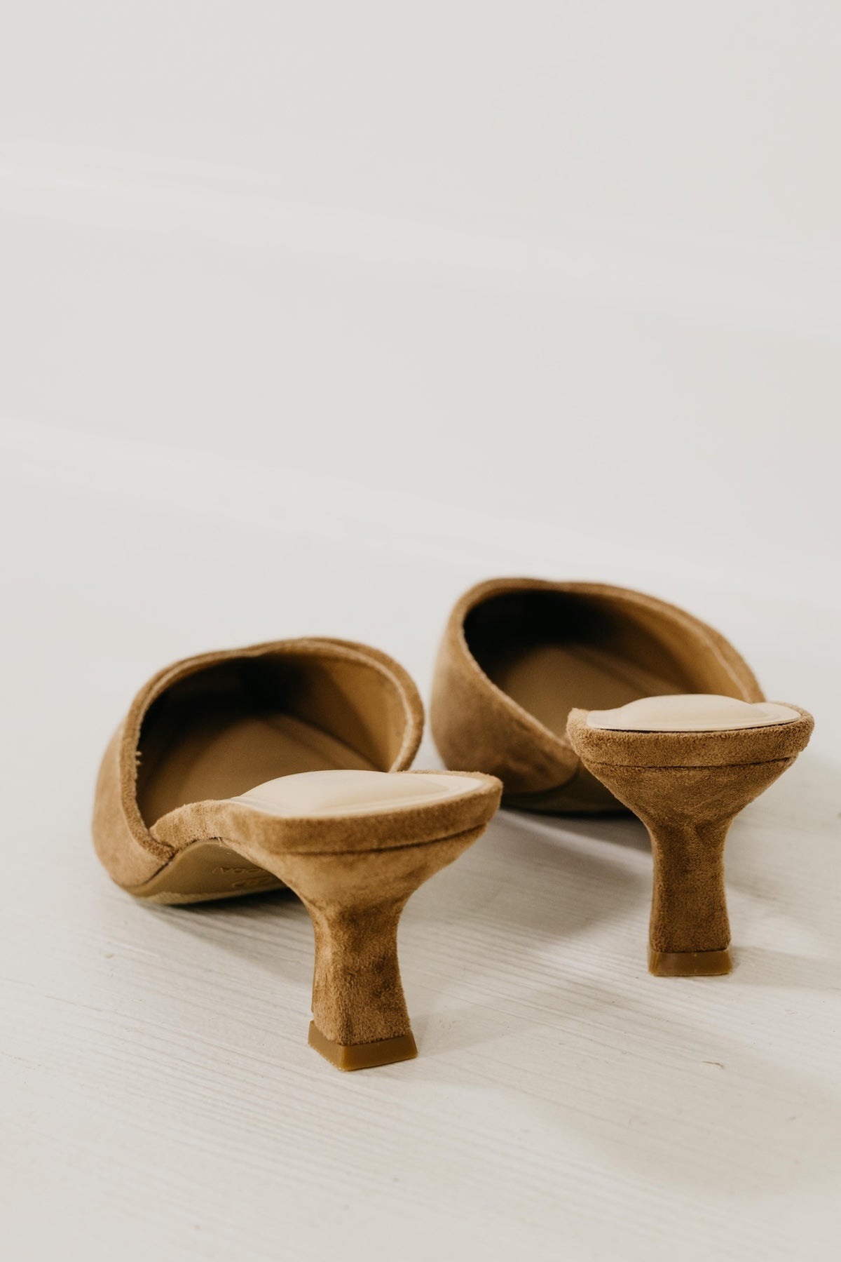 The Morley Felt Kitten Heels