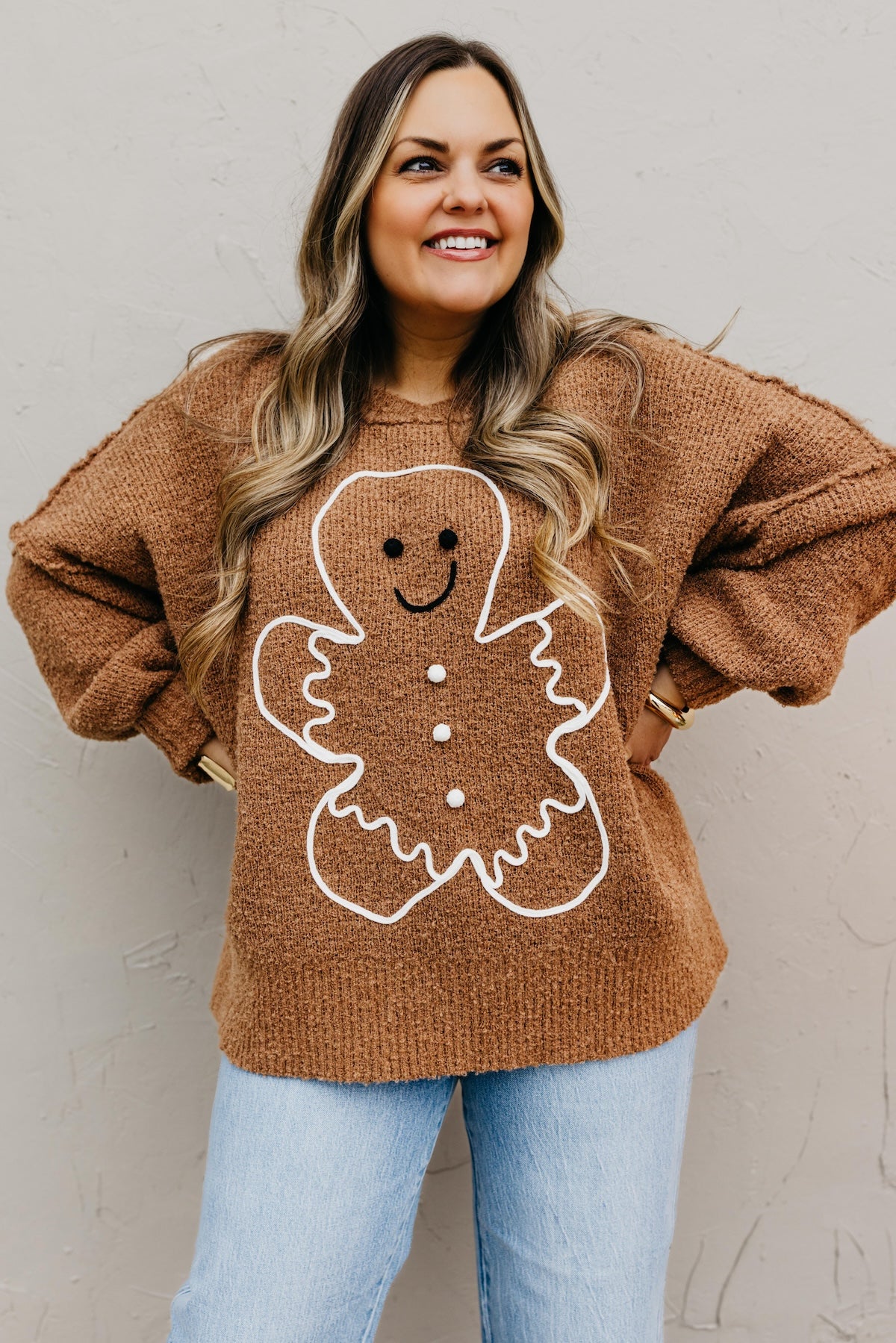 The Gingy Gingerbread Man Sweater