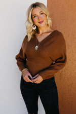 The Castiel Cross Wrap Sweater