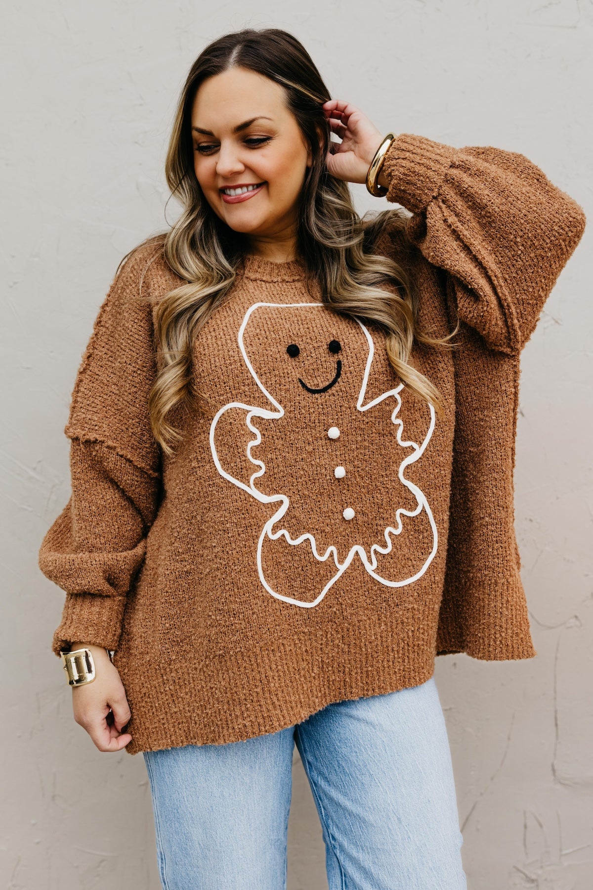 The Gingy Gingerbread Man Sweater