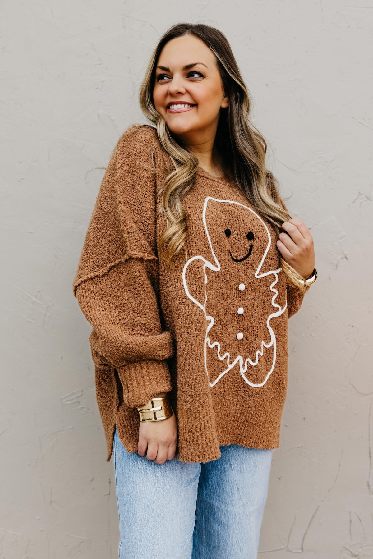 The Gingy Gingerbread Man Sweater