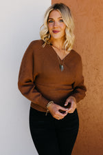 The Castiel Cross Wrap Sweater