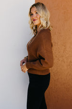 The Castiel Cross Wrap Sweater
