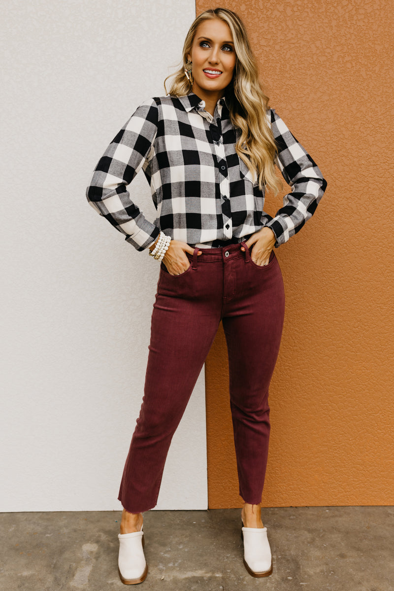 The Zola Buffalo Plaid Button Down