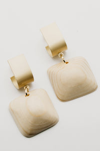 The Keveon Wood Earring
