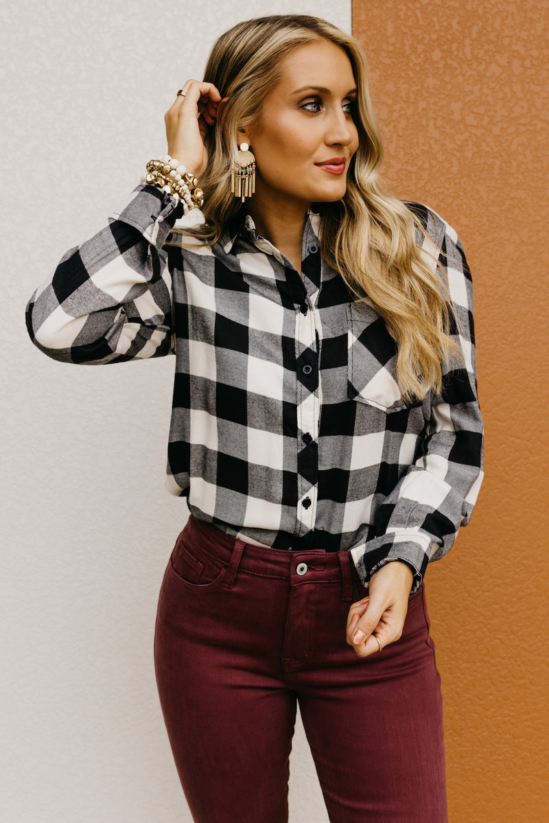 The Zola Buffalo Plaid Button Down