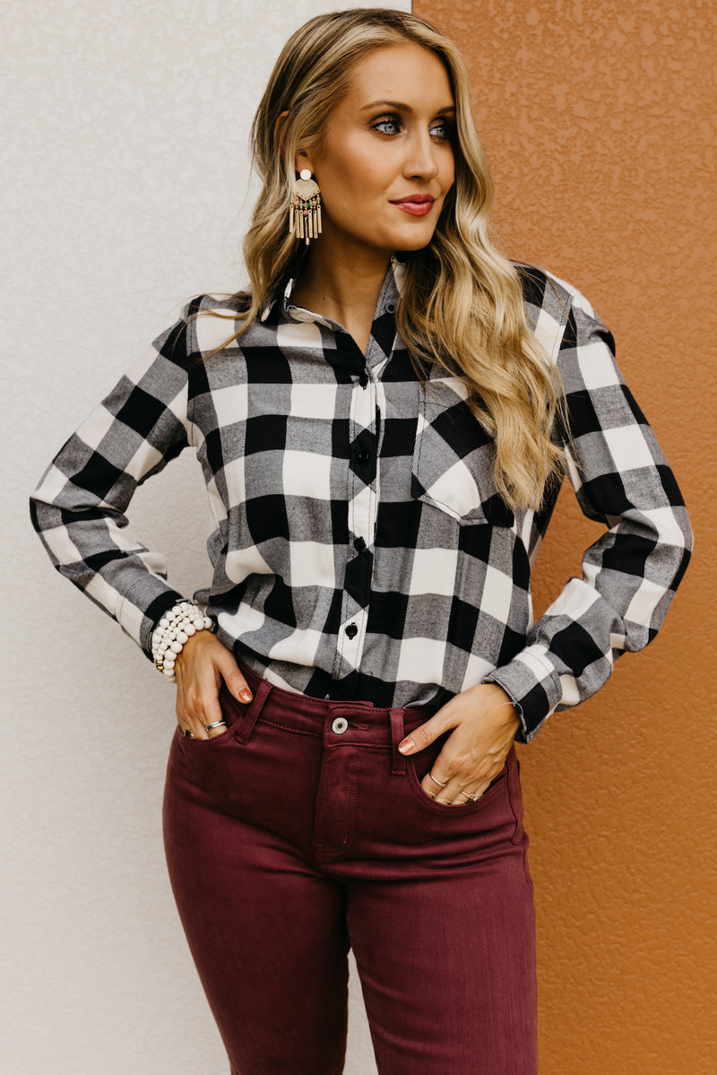 The Zola Buffalo Plaid Button Down
