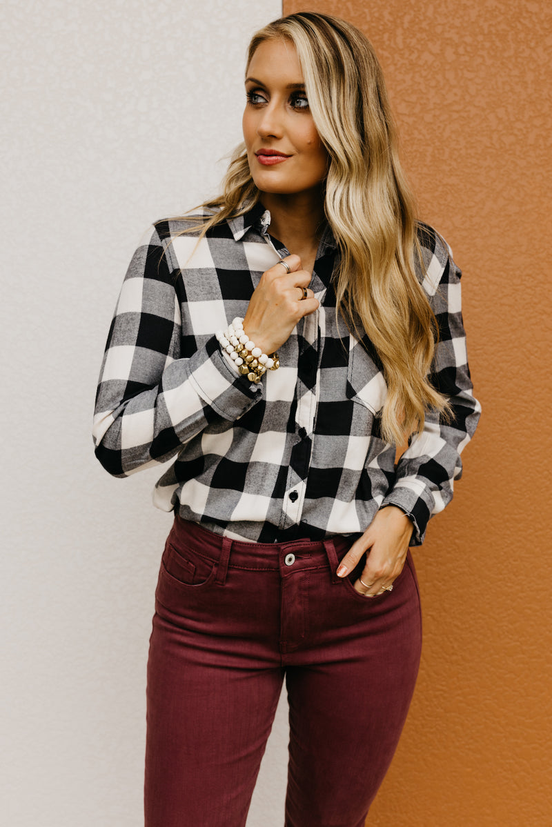 The Zola Buffalo Plaid Button Down