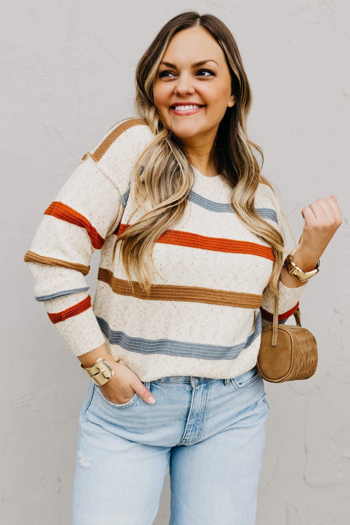 The Marlin Striped Funfetti Sweater