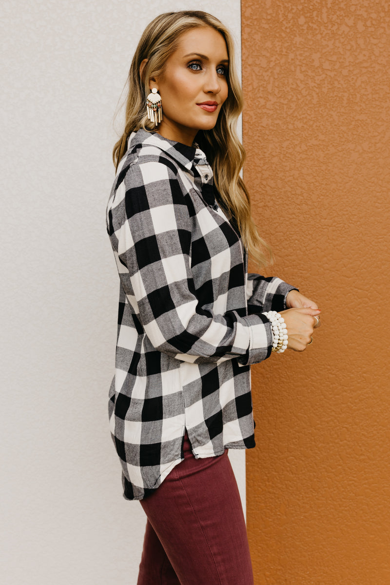 The Zola Buffalo Plaid Button Down