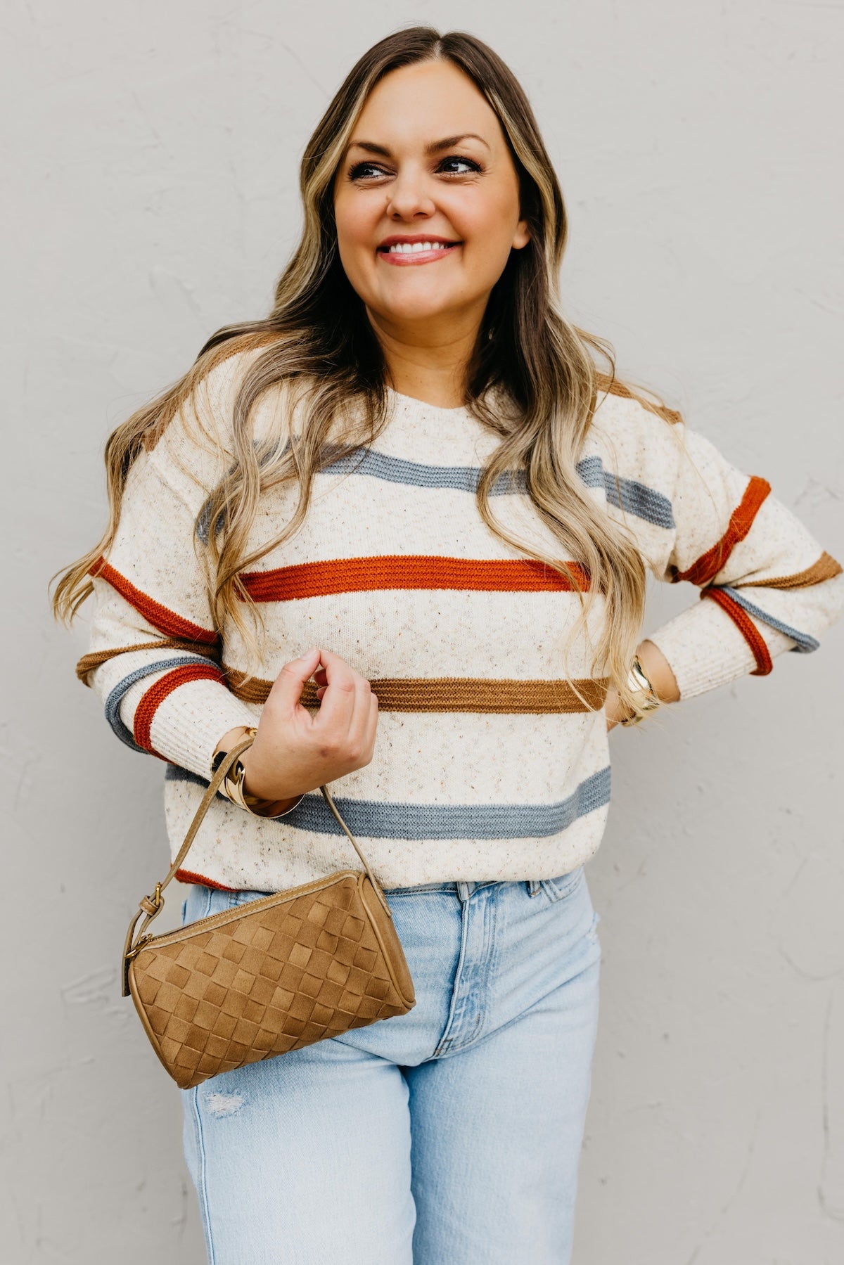 The Marlin Striped Funfetti Sweater