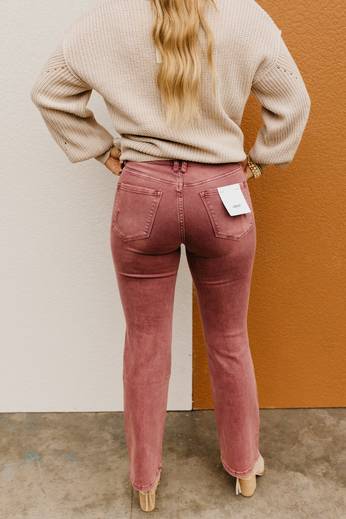 Vervet Denim | The Skylar High Rise Boot Cut Jeans  - FINAL SALE