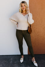 The Castiel Cross Wrap Sweater
