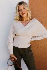 The Castiel Cross Wrap Sweater