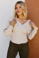 The Castiel Cross Wrap Sweater