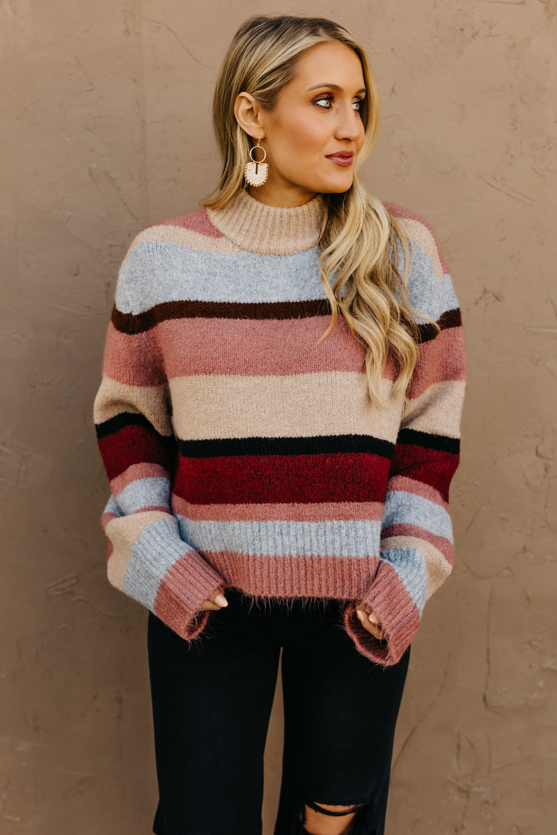 The River Mock Neck Sweater