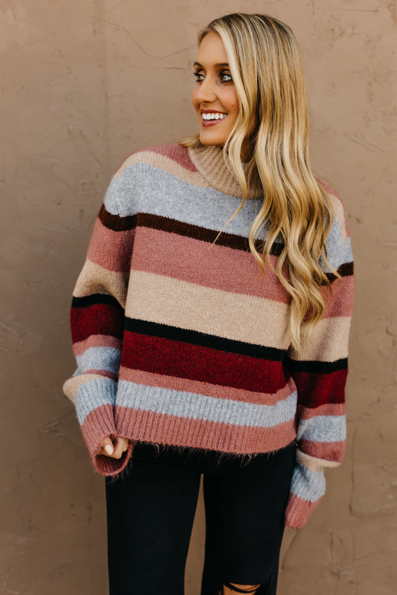 The River Mock Neck Sweater