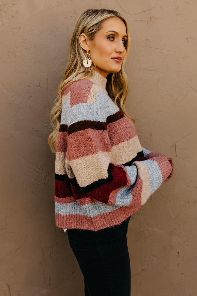 The River Mock Neck Sweater